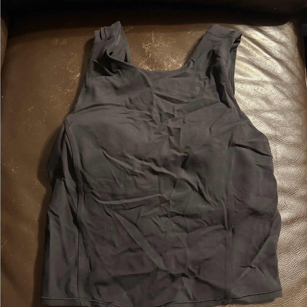 lululemon athletica Black Tank Top